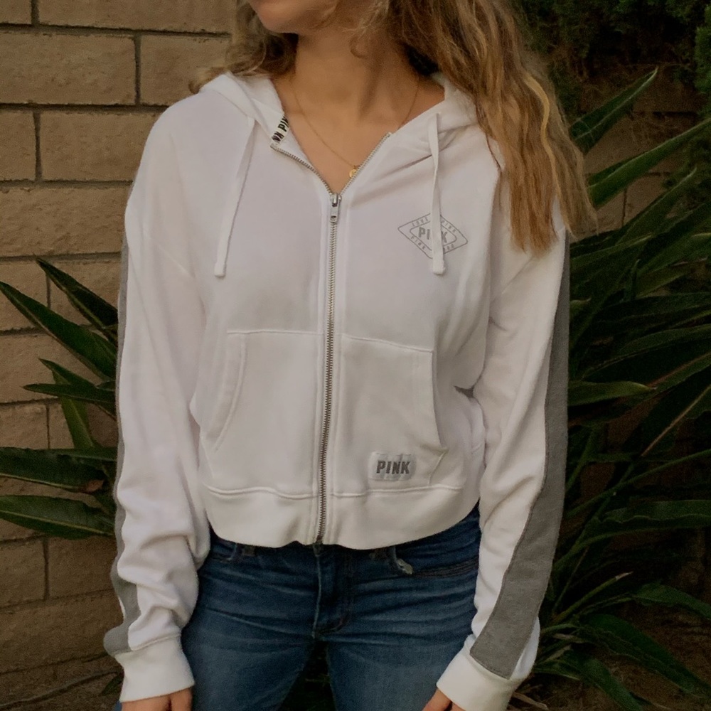 PINK—white jacket